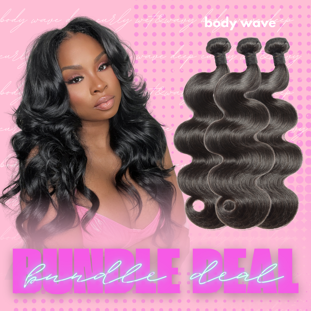 BUNDLE DEAL ~ Body Wave, Deep Curly, Trilliant Wet & Wavy